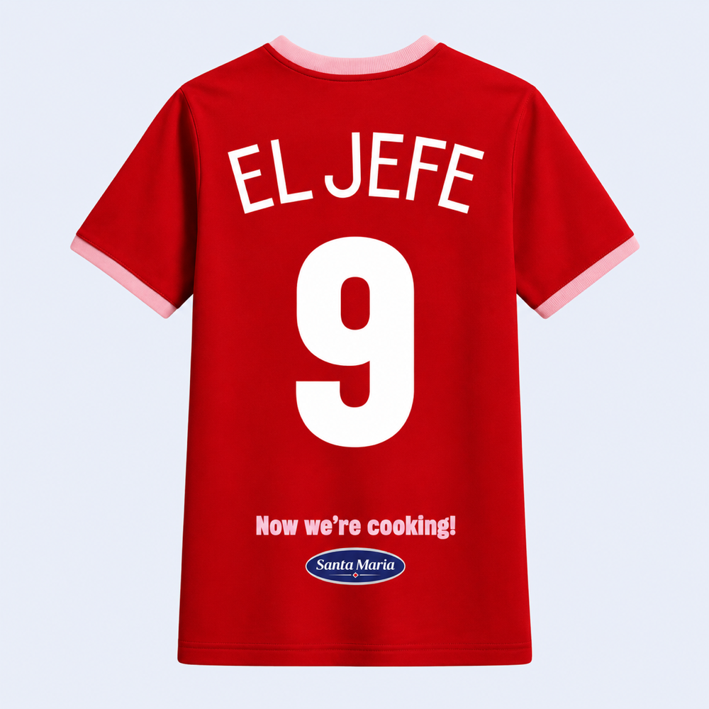 Fotballsdrakt - Nr. 9 "El Jefe"